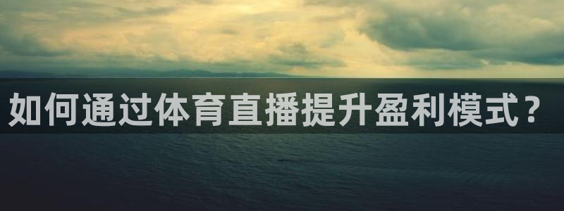 24直播吧 看球吧：如何通过体育直播提升盈利模式？